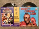 Vintage 1982 ATARI Missile Command & Rocky vs Clubber Lang Book & Record Lot