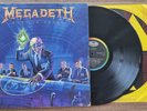 Megadeth - Rust In Peace / Lp Vinyl 1990 Metallica King Diamond Slayer Kreator