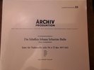 Enrico Mainardi, Das Schaffen Johann Sebastian Bachs, Archiv Produktion 14061APM
