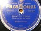 78 Rpm Pre War Blues Alberta Hunter Paramount VG Condition
