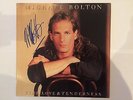 Michael Bolton AUTOGRAPHED 12''Vinyl LP-Time Love & Tenderness-see Signing Proof