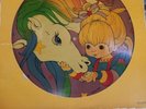 RAINBOW BRITE Paint a Rainbow in Your Heart LP Picture Disc Record 1984 Hallmark