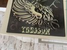 Gryphon Treason EX++Vinyl LP & Inner Factory Sample Plays Perfect Prog 1st Press