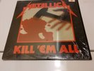 Metallica Kill’Em All  LP Vinyl Record 1983 Mega Force Records Read Info