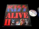 KISS/2XLP/ALIVE II/HARD ROCK/CASABLANCA REC/FRENCH PRESS LP