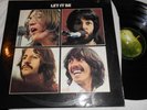 BEATLES LET IT BE  APPLE DARK GREEN LABELS LP RED APPLE ON BACK