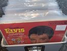 Elvis Presley massive 100x records all different uk records in silver carry box