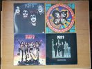 Kiss Vinyl Albums - S/T Album - R N R Over - Destroy US Import - Dressed To Kill