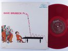 DAVE BRUBECK Plays - Solo Piano FANTASY LP mono red wax b