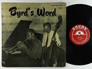 Donald Byrd - Byrd's Word LP - Savoy - MG 12032 Mono DG RVG