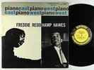 Freddie Redd/Hampton Hawes  - Piano: East/West LP - Prestige Mono DG RVG W 50th