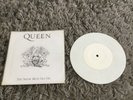 Queen “The Show Must Go On” 1994 Italy White vinyl 7 inch + Insert