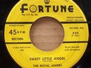 THE ROYAL JOKERS  Sweet Little Angel 45 RPM   RaRe Doo Wop    Fortune 840