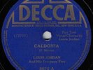 Louis Jordan 78 Caldonia / Somebody Done Changed The Lock On My Door EE-/E- SH3F