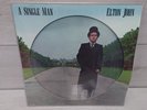 Elton John A Single Man PICTURE DISC Vinyl Record MCAP 14951 EX/VG+