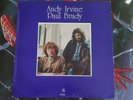 Andy Irvine, Paul Brady ‎– Andy Irvine, Paul Brady LP 1976 Irlanda M/VG+