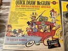 33 rpm LP Quick Draw McGraw & Huckleberry Hound Golden  LP-51