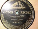 1st REC SOME OF THESE DAYS Billy Murray AMERICAN QAR Rhinewine Rag Sophie Tucker