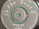 KEN BOOTHE Youre No Good SOULETTES Dont Care SKA BEAT JB248 EJ3031 1966 7” Vinyl
