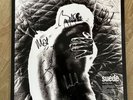 SIGNED  SUEDE AUTOFICTION BAND SIGNED/ AUTOGRAPHED UK GREY VINYL ALBUM