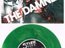 THE DAMNED - NEW ROSE GREEN + BLACK STREAKS VINYL VINYL REPRO HOLLAND 7