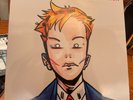 GERARD WAY LP HESITANT ALIEN 2014 CLEAR VINYL M/EX MY CHEMICAL ROMANCE