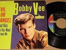 BOBBY VEE MINT NEW OLD STOCK 1960 Liberty 45 EP & Picture sleeve DEVIL OR ANGEL