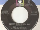 RAY CHARLES Something Inside Me ABC  NORTHERN SOUL USA 45