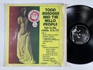 TODD RUNDGREN & THE HELLO PEOPLE Slipped Disc Live 1972 SHRINK VG++ LP