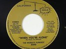 Crossover Soul 45 - World's Funkiest Band - When You're Alone - Cali. Gold - VG+