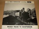 1968 MIXED TRAIN TO ROSPORDEN FRENCH RECORDING - ARGO TRANSACORD - 7