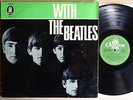 BEATLES deutsche Odeon grün GEMA/BIEM O83568 Beat Vinyl LP WITH THE BEATLES