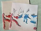 5 Seconds Of Summer SIGNED Limited Edition White Vinyl 5SOS5 Lithograph Rare