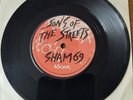 SHAM 69 SONG OF THE STREETS 7 INCH  VINYL 45 ORIGINAL 1977 RELEASE. VG+