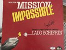 SIGNED MISSION IMPOSSIBLE by Lalo Schifrin Vinyl LP PSA/DNA