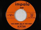 Sweet Soul 45 - Del-Cords - Your Mommy Lied To Your Daddy - Impala - VG+ mp3