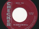 DEL SAINT & THE DEVILS Rock Yea / Tangy CHECKER Killer Rockabilly RnR 45 Hear