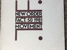 New Order - Fact 50 Movement  - Vinyl LP Record Red