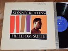 Sonny Rollins Freedom Suite DG 1st VG+ Riverside lp Max Roach Oscar Pettiford