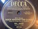 Bill Haley Decca 29124: 78 RPM: Rock Around The Clock / Thirteen Women: GOLDEN