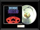 RUSH 2112 WHITE GOLD PLATINUM TONE RECORD LP ALBUM NON RIAA FRAME RARE