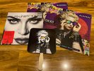 MADONNA Finally Enough Love Bundle Silver Vinyl + WOW 2 X Promo Posters + Extras