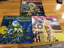 iron maiden 3 original albums ,Life after death 2LP, Killers & Iron Maiden vinyl