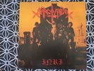 SARCOFAGO Inri LP 1987 ORIGINAL NEAR MINT COGUMELO WHITE LABEL INSERT BLACK META