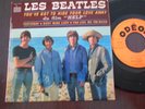 LES BEATLES RARE FRENCH EP YESTERDAY SOE 3772 TYP1 NICKEL