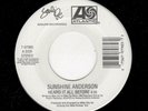 HIP HOP-SUNSHINE ANDERSON-HEARD IT ALL BEFORE/LUNCH OR DINNER-ATLANTIC 97985