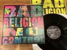 BAD RELIGION - NO CONTROL - TOP  US 2nd PRESS 1994 LP - EPITAPH E-86406-1