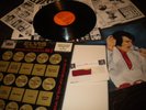 ELVIS PRESLEY LPM-6402 THE OTHER SIDES 4LP BOX POSTER + FABRIC SWATCH ORANGE LBL