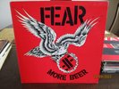 Fear - More Beer - 1985 Enigma 2039-1 With Lyric Sheet NM Vinyl VG+ Cover $61.95