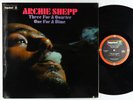 Archie Shepp - Three For A Quarter One For A Dime LP - ABC Impulse VG+